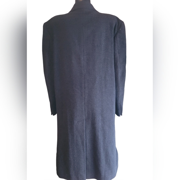 Oscar de la Renta Black Pea Coat - Picture 6 of 9